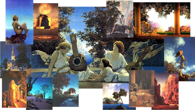 Maxfield Parrish Online Gallery - A Tribute to Maxfield Parrish